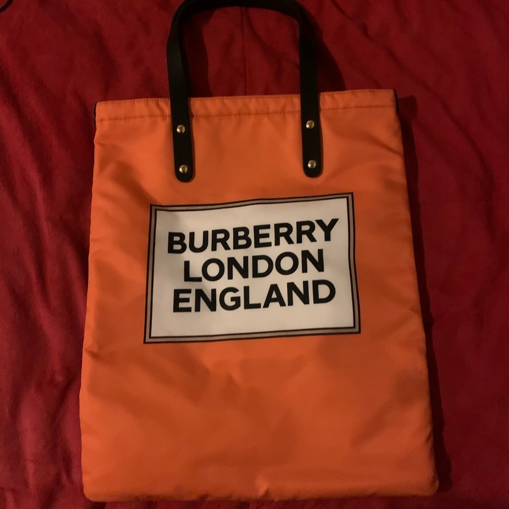 Authentic Burberry tote bag